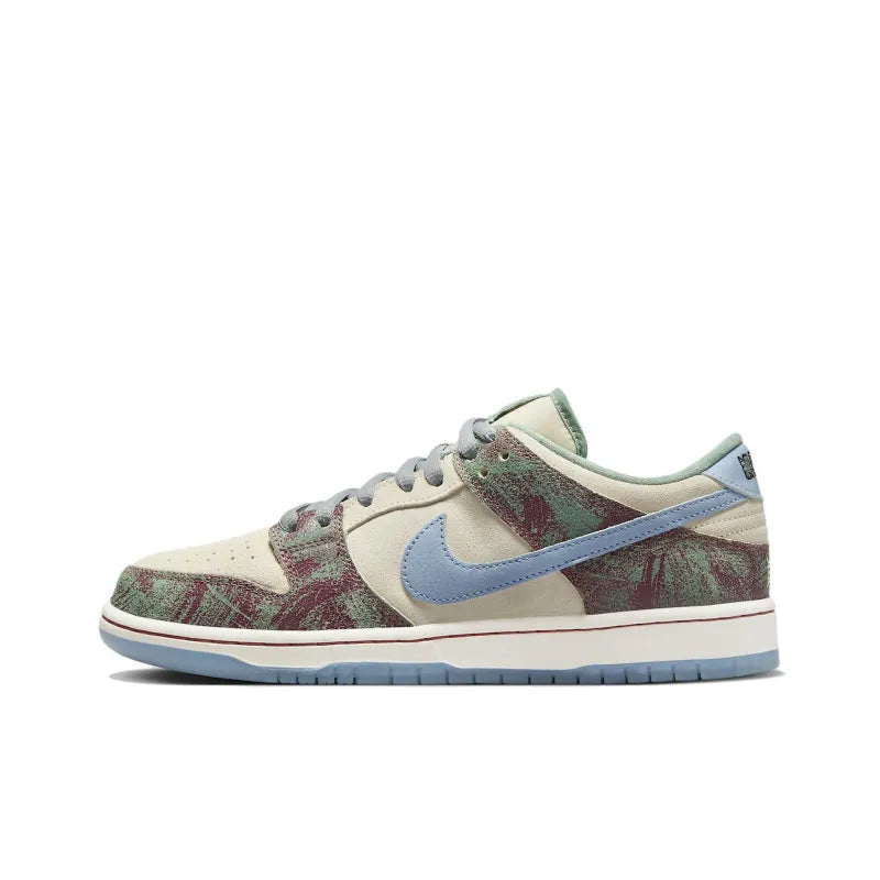 Nik_e x Crenshaw Skate Club Sb Dunk Low Sail Light Blue Cedar