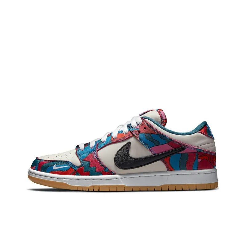 Nik_e x Para SB Dunk Low Pro Abstract Art