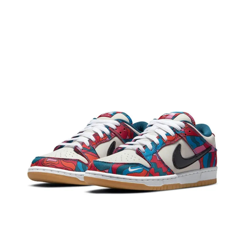 Nik_e x Para SB Dunk Low Pro Abstract Art
