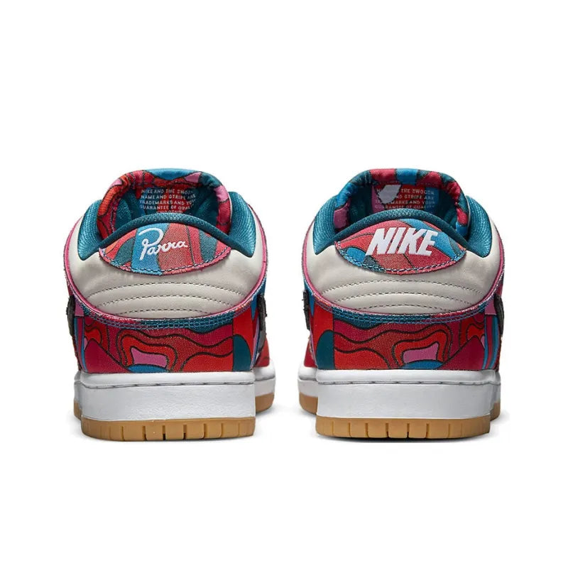 Nik_e x Para SB Dunk Low Pro Abstract Art